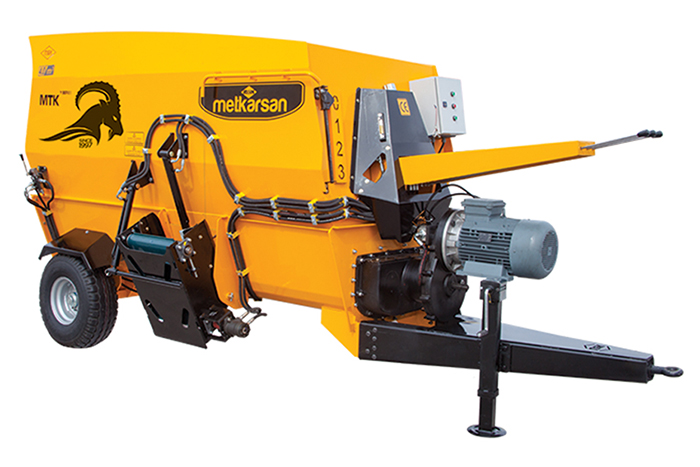 Elektrikli Yatay Yem Karma